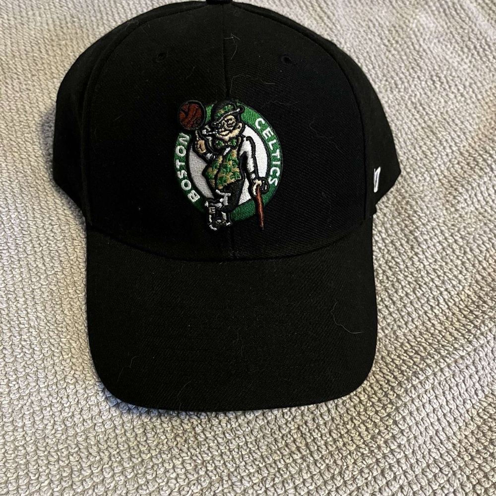 Black Boston Celtics Cap